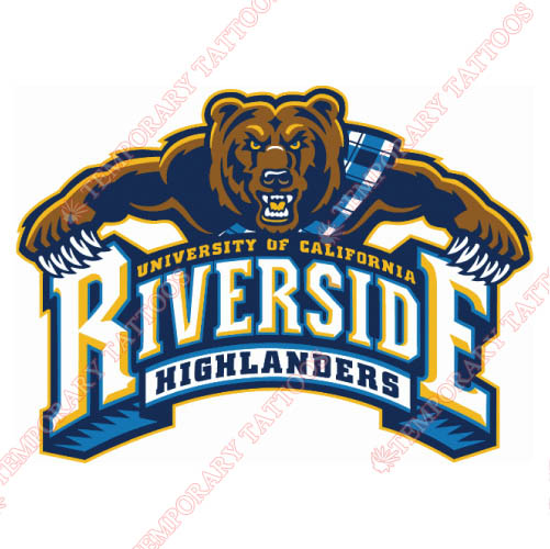California Riverside Highlander Customize Temporary Tattoos Stickers NO.4082